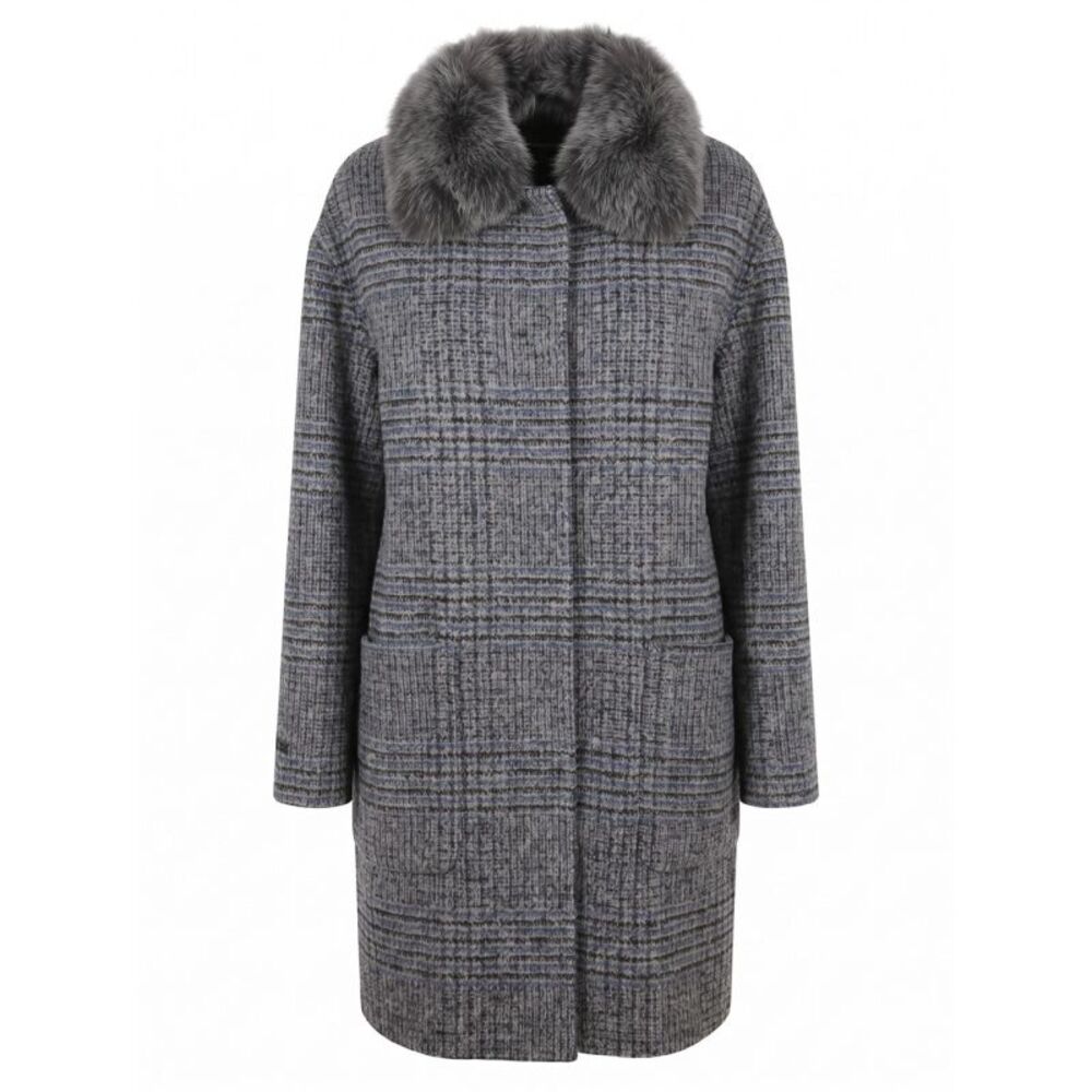 Manzoni 24 Women Coat With Shearling Details